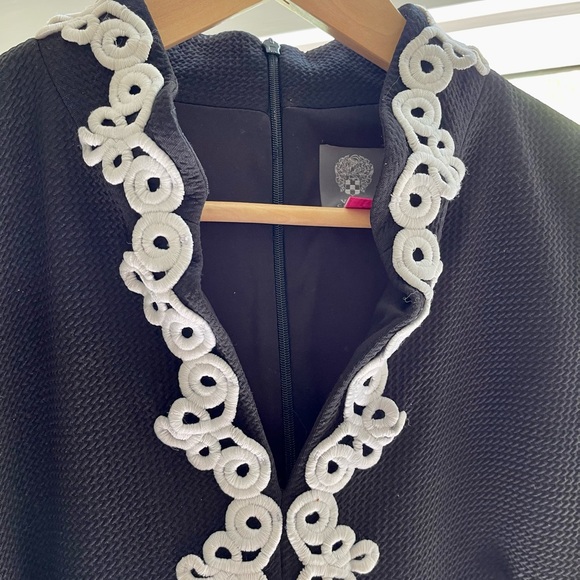 Vince Camuto Black and White Shift Dress Size 8. Great condition. - Picture 3 of 4